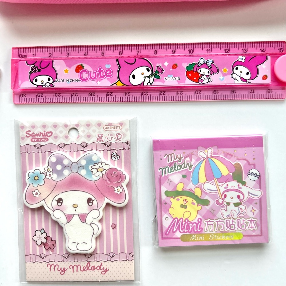 💝(MY323) My Melody Adorable 10-Piece Stationary Bundle! - Picture 6 of 10